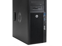 Workstation HP Z420, Hexa Core E5-1650, 32GB DDR3, Radeon R7 430, Win 10 Home